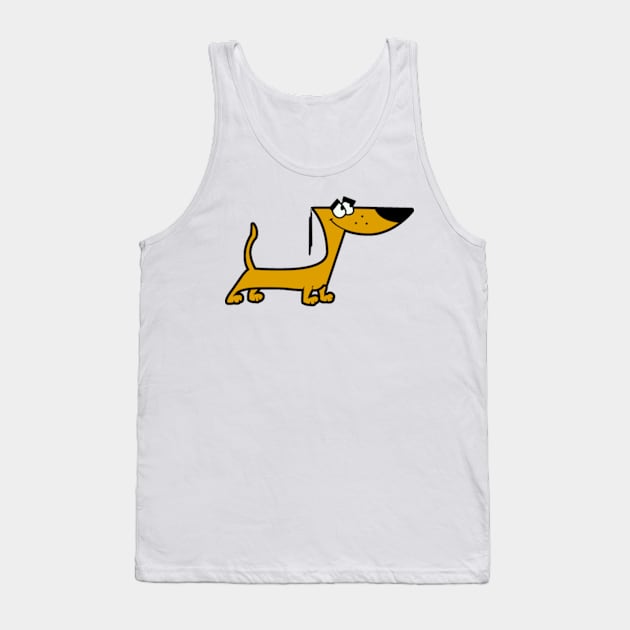 The Little Dog - 2 Stupid Dogs Tank Top by LuisP96